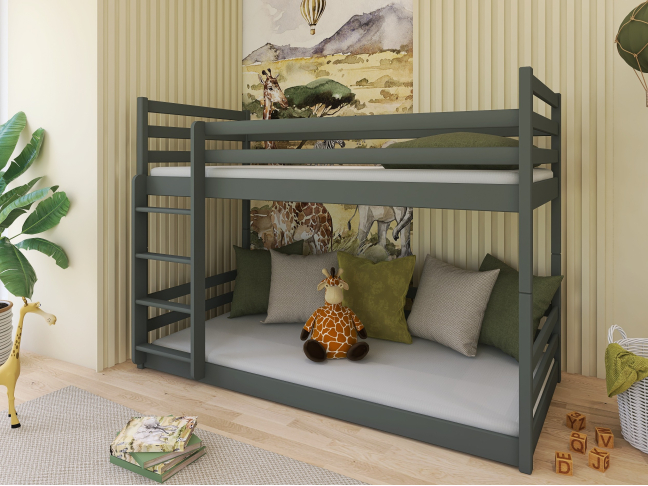 Dviaukštė vaikiška lova MINI 80x180 2