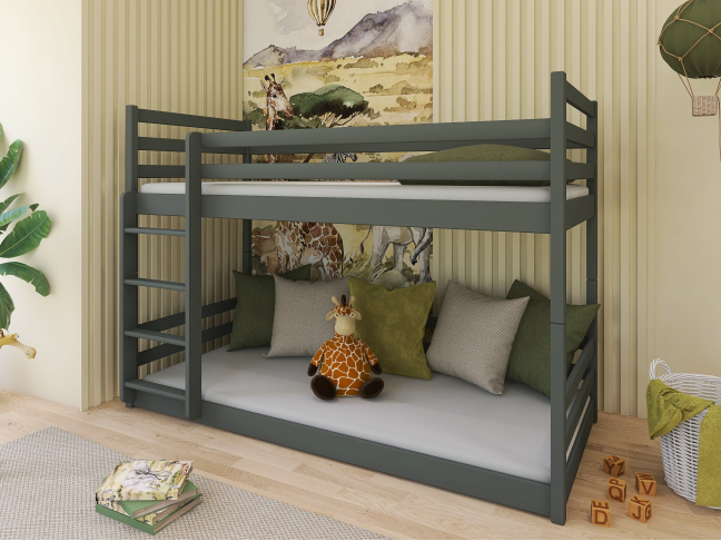 Dviaukštė vaikiška lova MINI 80x200 2