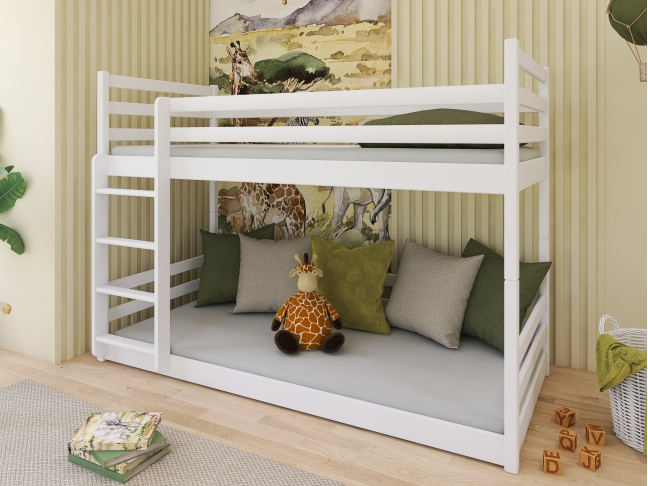 Dviaukštė vaikiška lova MINI 90x190 Dviaukštė vaikiška lova MINI 90x190