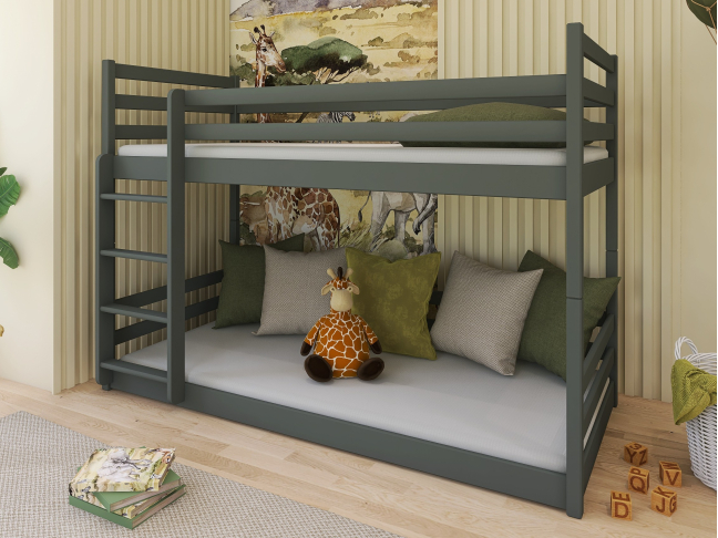 Dviaukštė vaikiška lova MINI 90x190 2