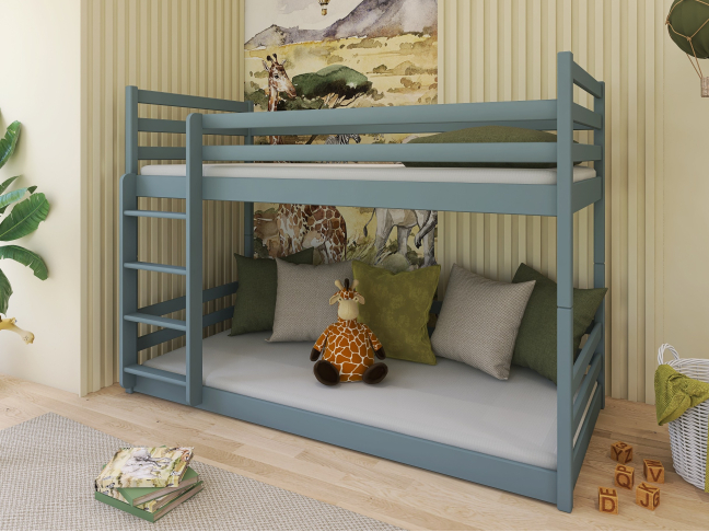 Dviaukštė vaikiška lova MINI 90x200 3