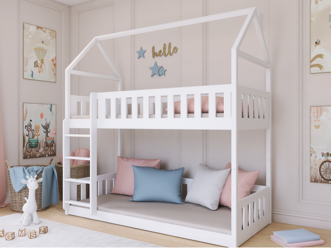 Dviaukštė vaikiška lova POLA 80x180 2
