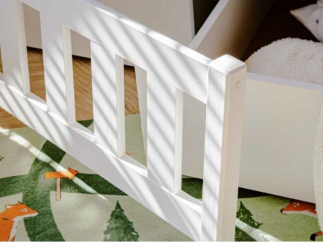 Dviaukštė vaikiška lova su stalčiais IGNAS 80x180 11 Dviaukštė vaikiška lova su stalčiais IGNAS 80x180 11