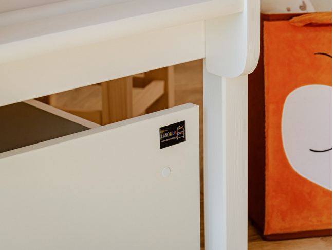 Dviaukštė vaikiška lova su stalčiais IGNAS 80x180 7