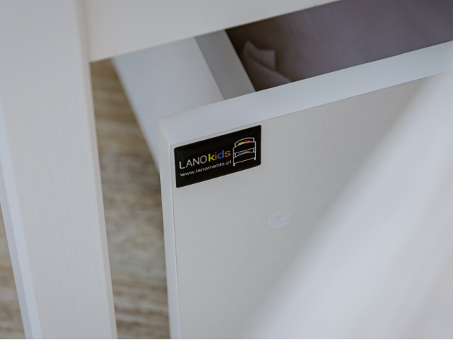 Dviaukštė vaikiška lova su stalčiais MONIKA 80x180 6 Dviaukštė vaikiška lova su stalčiais MONIKA 80x180 6