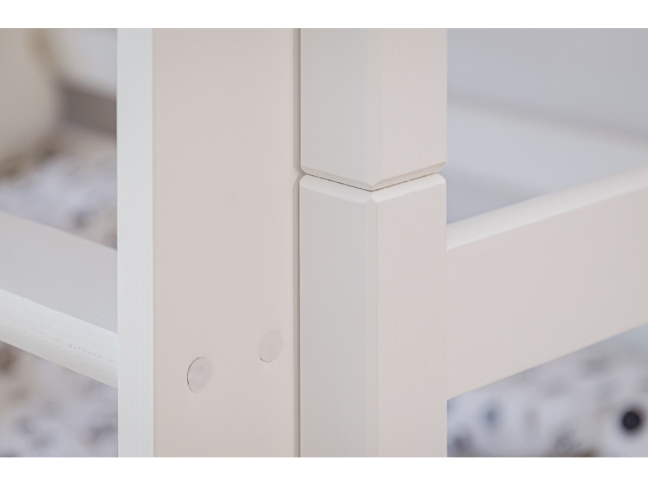 Dviaukštė vaikiška lova su stalčiais MONIKA 90x200 5