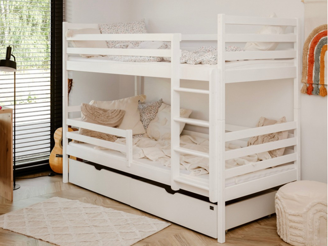 Dviaukštė vaikiška lova su stalčiais NEMO 80x160 5 Dviaukštė vaikiška lova su stalčiais NEMO 80x160 5