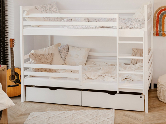 Dviaukštė vaikiška lova su stalčiais NEMO 80x160 6