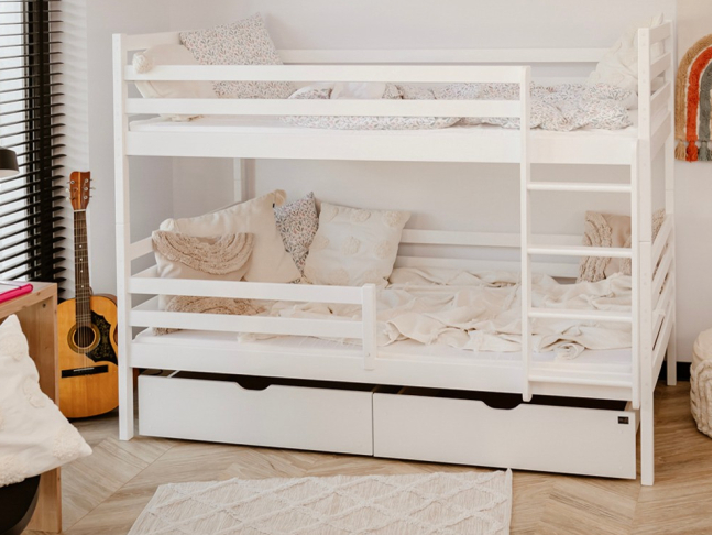 Dviaukštė vaikiška lova su stalčiais NEMO 80x180 2