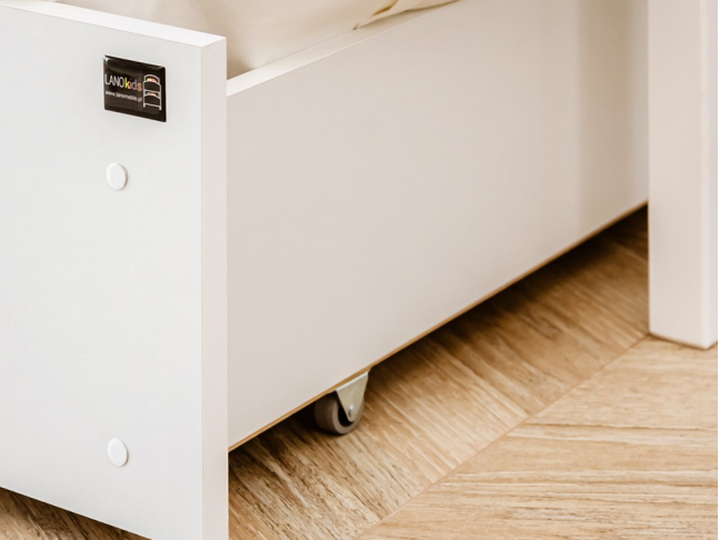 Dviaukštė vaikiška lova su stalčiais NEMO 80x180 6 Dviaukštė vaikiška lova su stalčiais NEMO 80x180 6