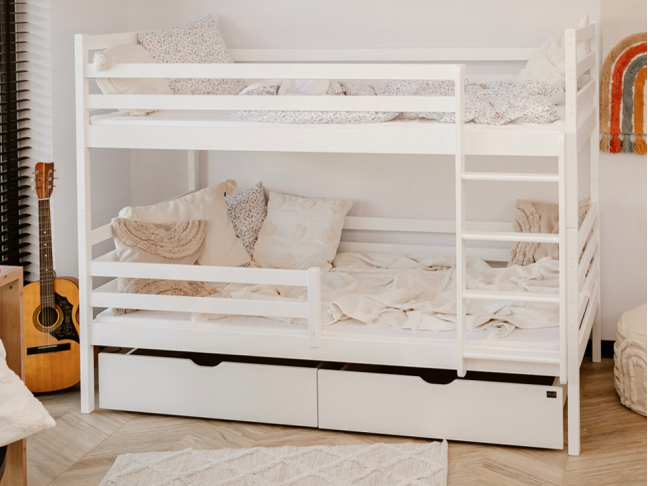 Dviaukštė vaikiška lova su stalčiais NEMO 80x200 3 Dviaukštė vaikiška lova su stalčiais NEMO 80x200 3