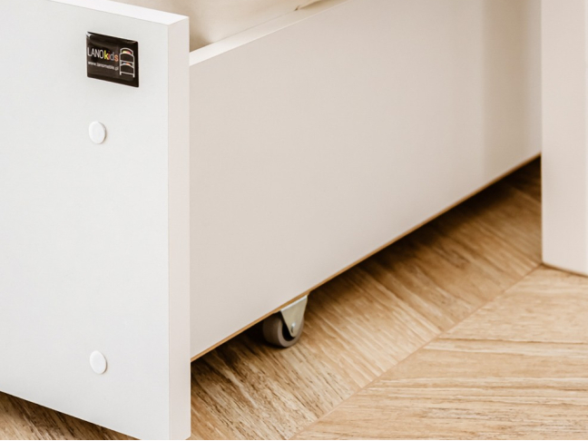 Dviaukštė vaikiška lova su stalčiais NEMO 80x200 4