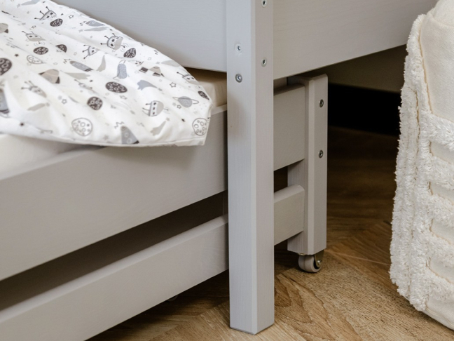 Dvigulė vaikiška lova su stalčiais KAJA 80x180 16