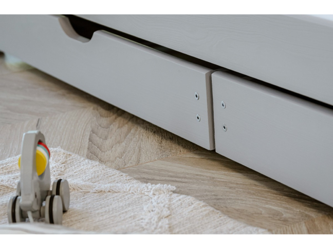 Dvigulė vaikiška lova su stalčiais KAJA 80x200 17