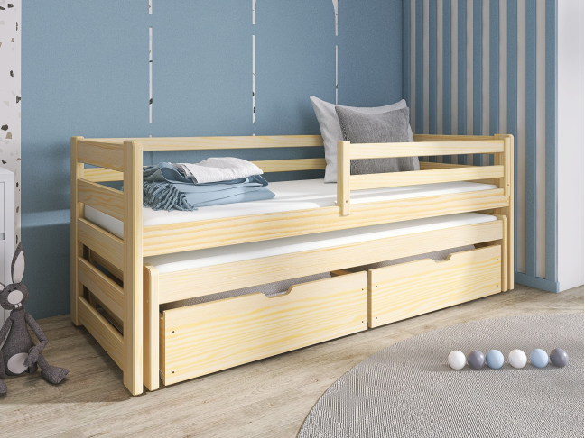 Dvigulė vaikiška lova su stalčiais SENSO 80x160 5 Dvigulė vaikiška lova su stalčiais SENSO 80x160 5