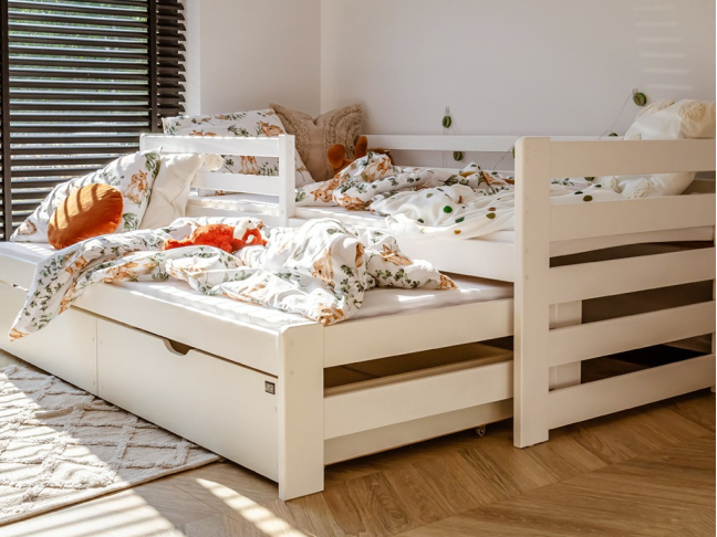 Dvigulė vaikiška lova su stalčiais SENSO 80x200 8 Dvigulė vaikiška lova su stalčiais SENSO 80x200 8