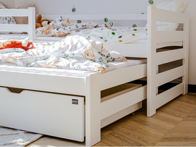 Dvigulė vaikiška lova su stalčiais SENSO 90x190 17 Dvigulė vaikiška lova su stalčiais SENSO 90x190 17