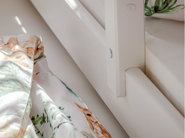 Dvigulė vaikiška lova su stalčiais SENSO 90x190 19