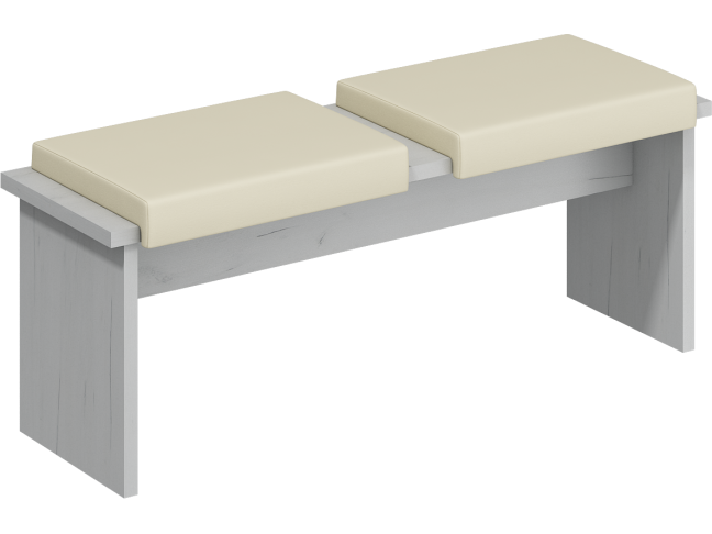Dvivietė taburetė BON-05 eko smėlio