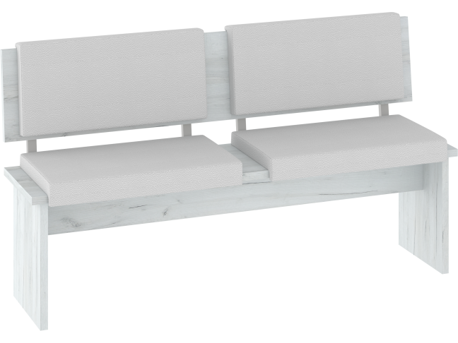 Dvivietis minkštasuolis BON-01 eko balta Dvivietis minkštasuolis BON-01 eko balta