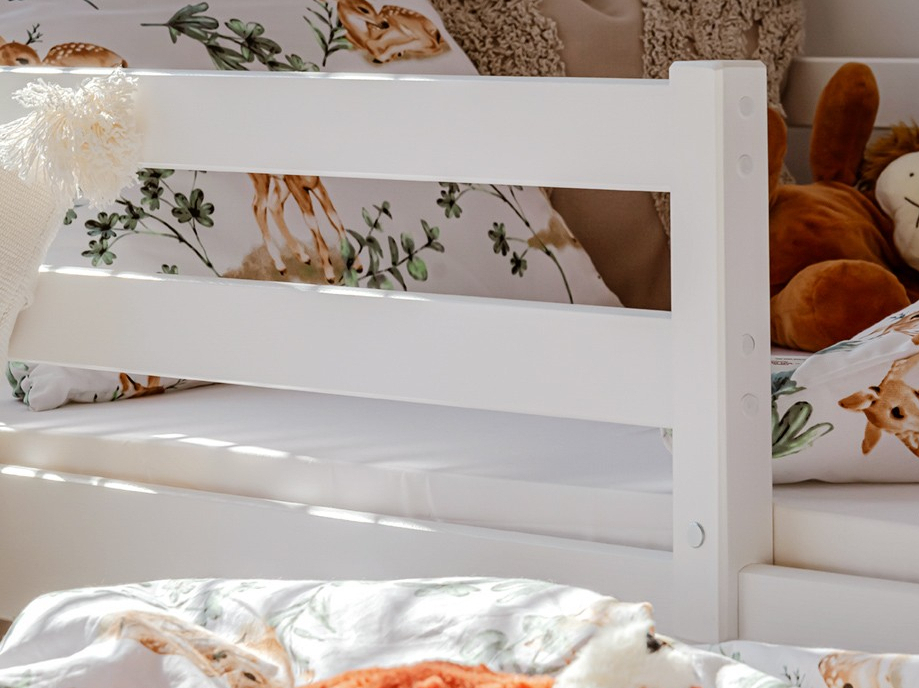 Dvigulė vaikiška lova su stalčiais SENSO 80x160 19