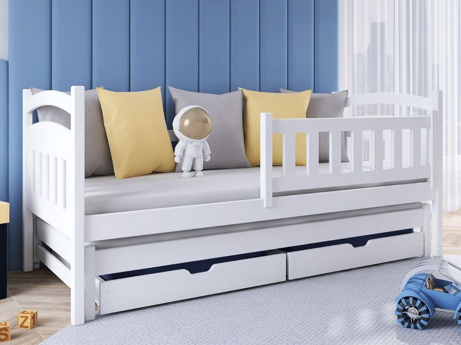 Dvigulė vaikiška lova su stalčiais GALAXY 80x160 4 Dvigulė vaikiška lova su stalčiais GALAXY 80x160 4