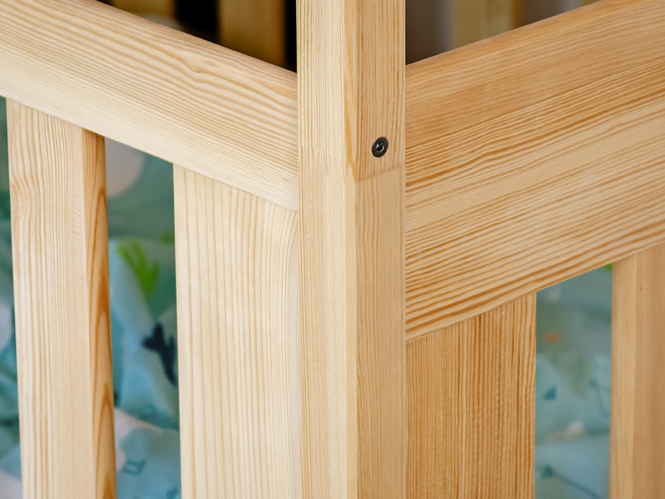 Dviaukštė vaikiška lova KONRAD 90x200 8