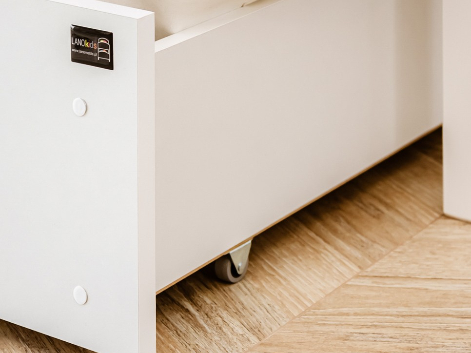 Dviaukštė vaikiška lova su stalčiais NEMO 90x190 4