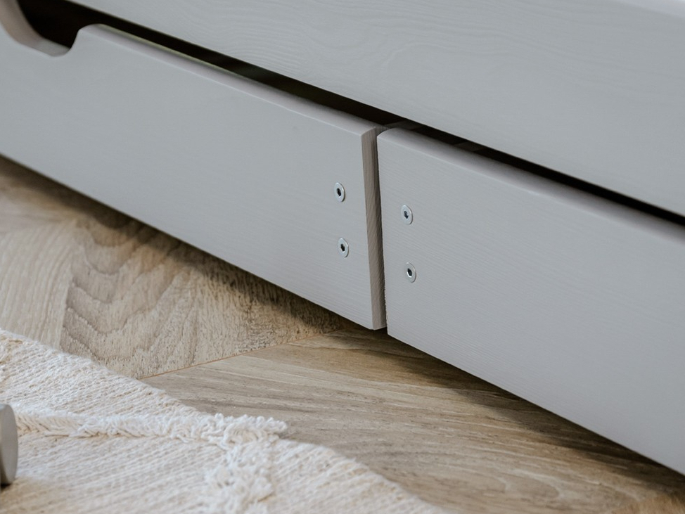 Dvigulė vaikiška lova su stalčiais KAJA 80x160 19 Dvigulė vaikiška lova su stalčiais KAJA 80x160 19