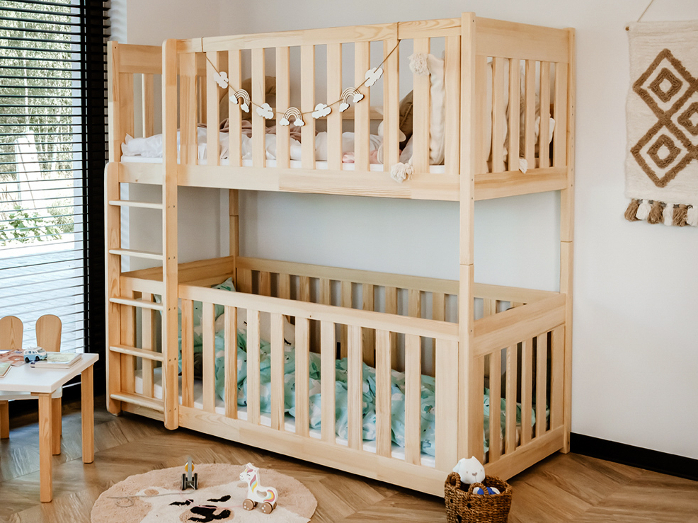 Dviaukštė vaikiška lova KONRAD 90x200 6 Dviaukštė vaikiška lova KONRAD 90x200 6