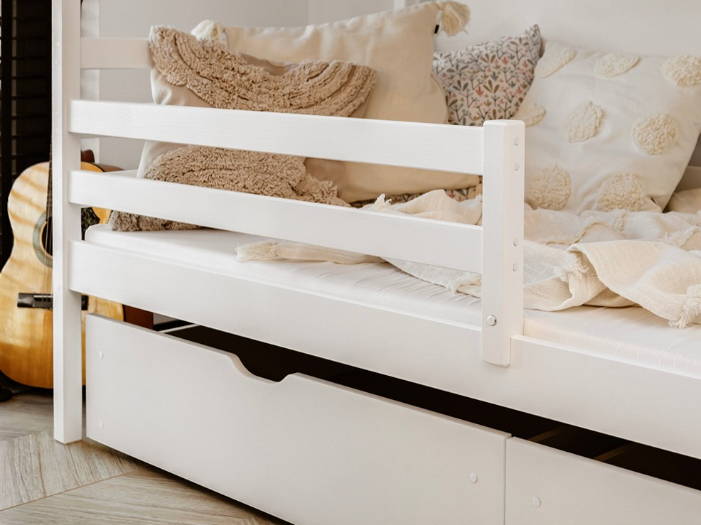 Dviaukštė vaikiška lova su stalčiais NEMO 80x200 5 Dviaukštė vaikiška lova su stalčiais NEMO 80x200 5