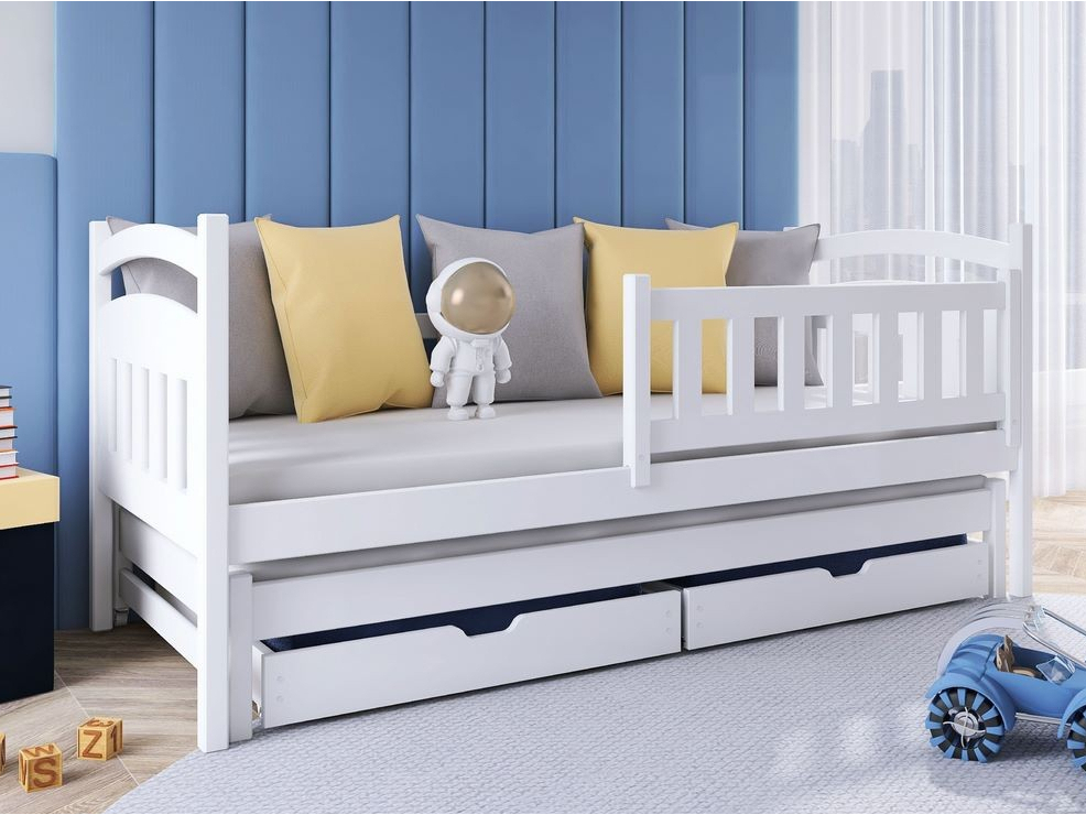 Dvigulė vaikiška lova su stalčiais GALAXY 90x200 Dvigulė vaikiška lova su stalčiais GALAXY 90x200