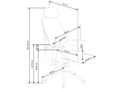 Ergonominė darbo kėdė HASEL