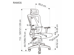 Ergonominė darbo kėdė RAMOS