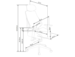 Ergonominė darbo kėdė HASEL