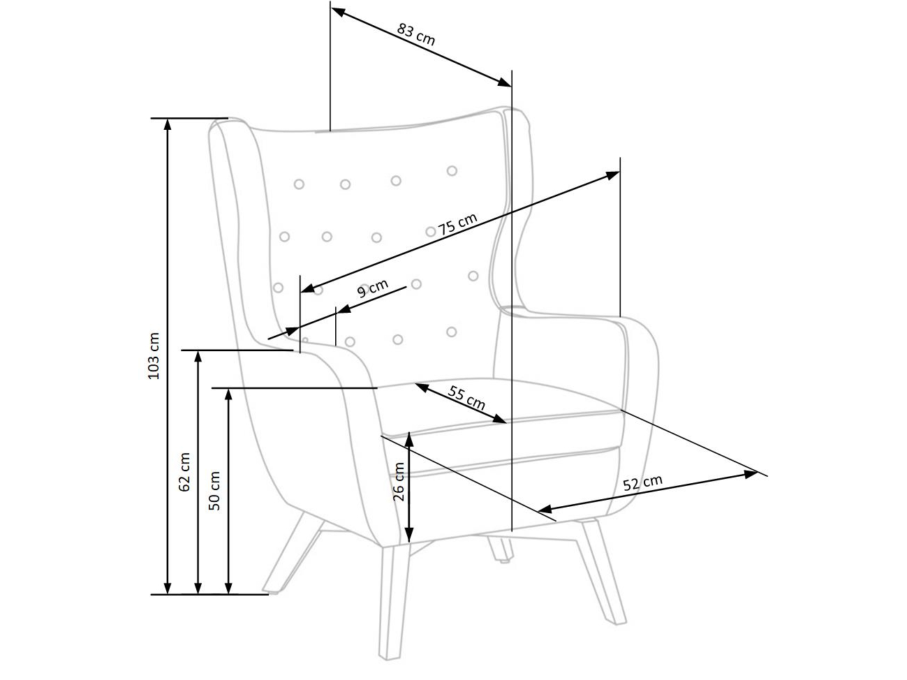 Fotelis MARVEL 10 Fotelis MARVEL 10