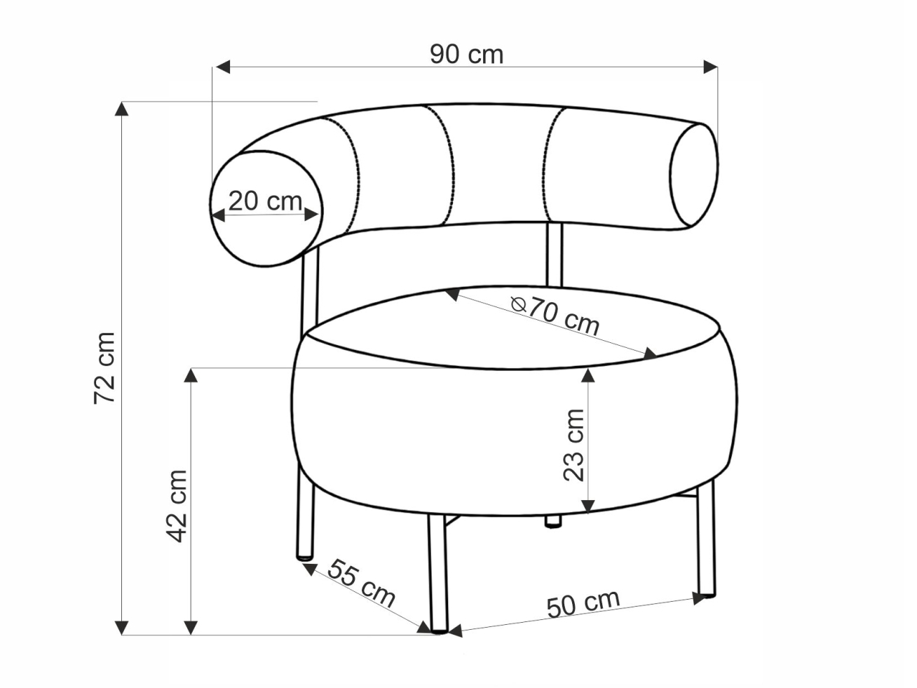 Fotelis HAZARD 11 Fotelis HAZARD 11