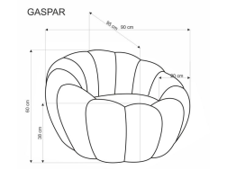 Fotelis GASPAR 2