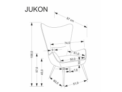 Fotelis JUKON