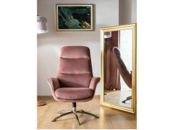 Fotelis su pakoju NIXON VELVET