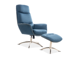 Fotelis su pakoju REGAN