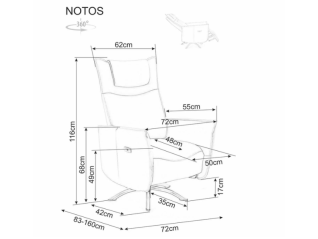Fotelis NOTOS