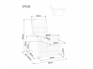 Fotelis OTUS BREGO