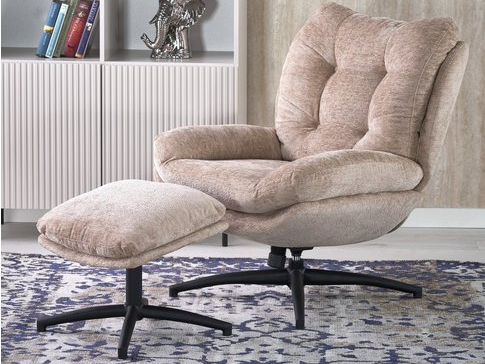 Fotelis su pakoju PESTO Fotelis su pakoju PESTO