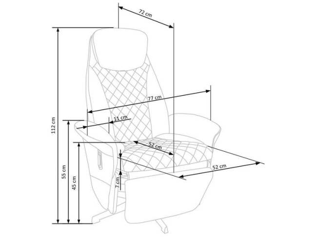 Išskleidžiamas fotelis CAMARO 12 Išskleidžiamas fotelis CAMARO 12