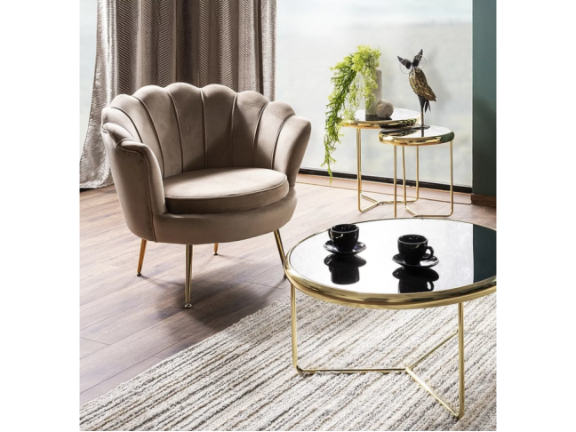 Fotelis CAMELLIA 1 VELVET 4 Fotelis CAMELLIA 1 VELVET 4