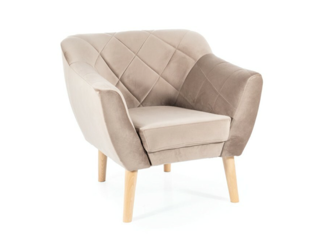 Fotelis KARO 1 VELVET Fotelis KARO 1 VELVET