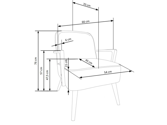 Fotelis PASTORE 13 Fotelis PASTORE 13
