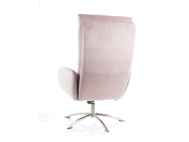 Fotelis su pakoju MONROE VELVET 1