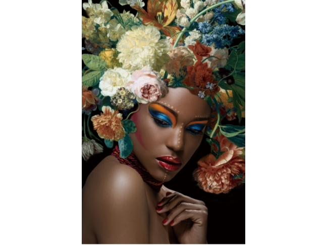 Foto paveikslas FLOWER WOMAN I